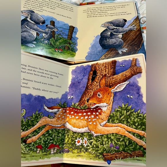 2 Baby Board Books Mother Loves Her Little One Father 2006 Gingham Dog 9x7.5 - Picture 16 of 16